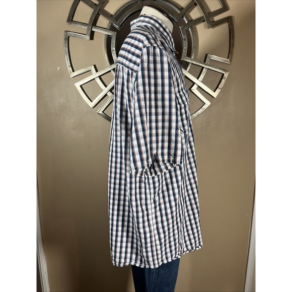 Tommy Bahama Jeans Men's Island Modern Fit Plaid Short Sleeve Shirt Size L - Picture 3 of 6